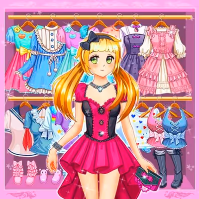 Anime Kawaii Dress Up