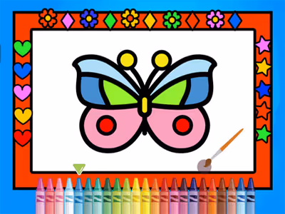 Color and Decorate Butterflies