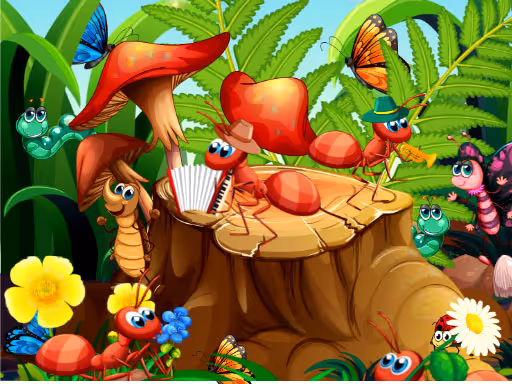Hidden Objects Insects