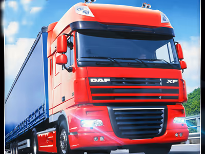 Euro Truck Simulator Cargo Truck Drive