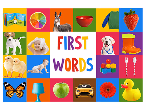 First Words Game For Kids