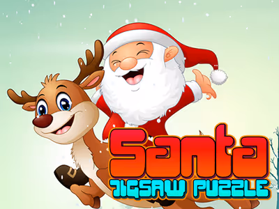 Santa Jigsaw Puzzle Game