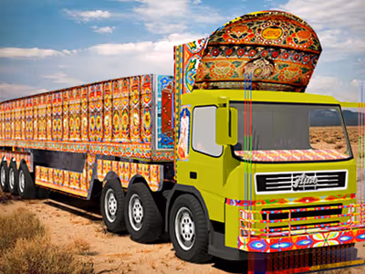 Truck Driver Cargo Game
