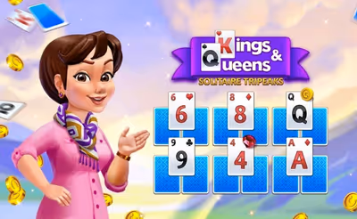 Kings & Queens Solitaire Tripeaks