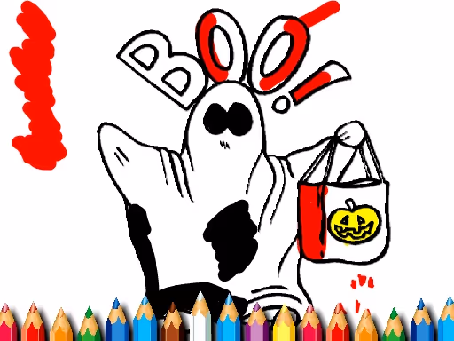 Halloween Coloring Book