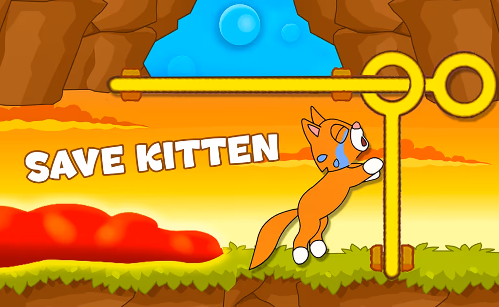 Save kitten