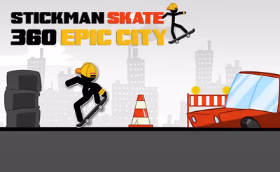 Stickman Skate 360 Epic City