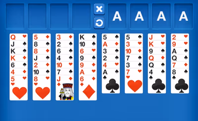 Freecell Blue