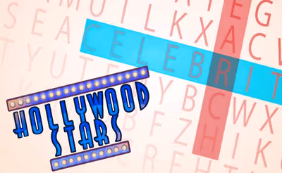 Words Search: Hollywood Stars