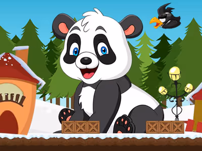 Christmas Panda Adventure