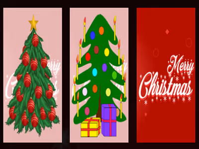Christmas Tree Memory Game