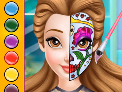 Princess Face Painting Trend
