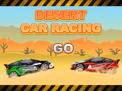 Desert Car Racing
