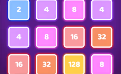 Neon 2048