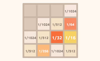 2048 with Fractions