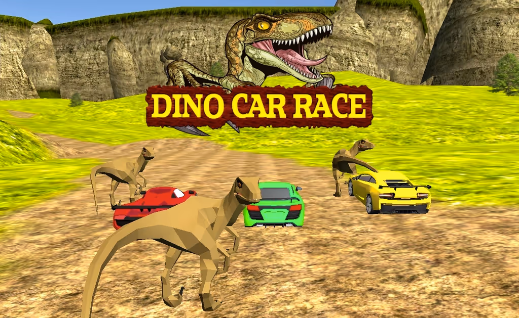 Dino Car Race