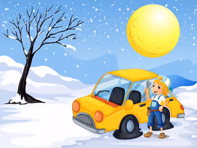 Snow Cars Jigsaw