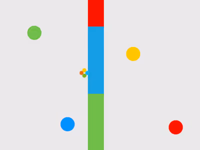 Jumping Dot Colors