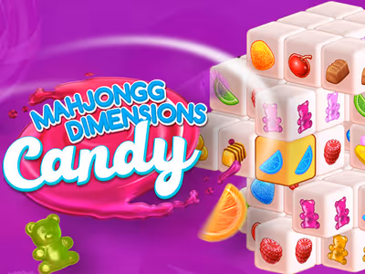 Mahjongg Dimensions Candy 640 seconds