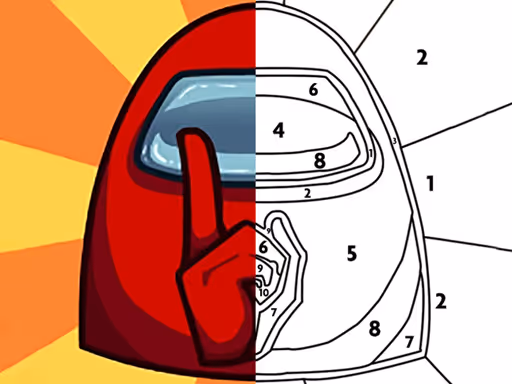 Among Them Coloring Book