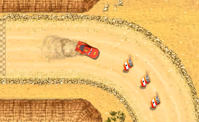 Cars: Lightning's Off-Road Training