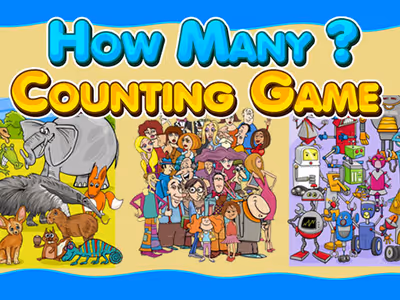 How Many Counting Game for Kids