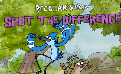 Regular Show: Spot the Difference