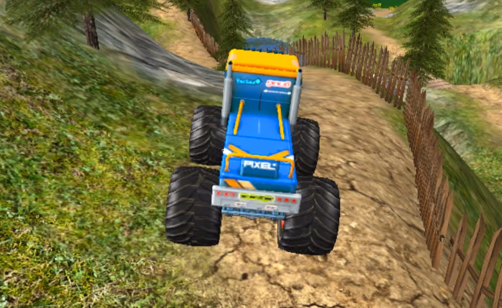 Monster Truck Offroad Driving Mountain