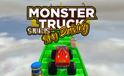 Monster Truck Stunts Sky Driving