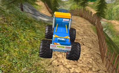 Monster Truck Offroad Driving Mountain
