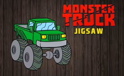 Monster Truck Jigsaw