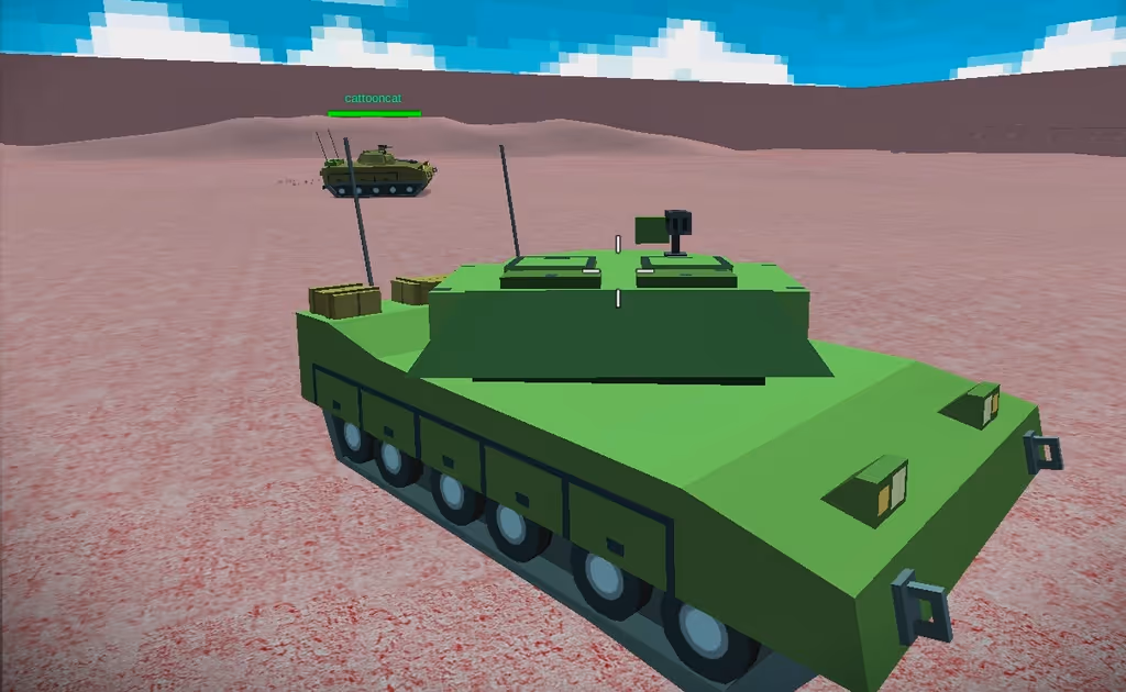 Helicopter And Tank Battle Desert Storm Multiplayer