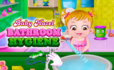 Baby Hazel Bathroom Hygiene