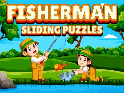 Fisherman Sliding Puzzles