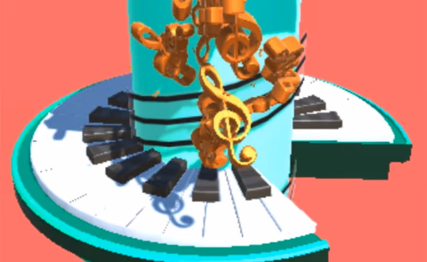 Helix Piano Tiles