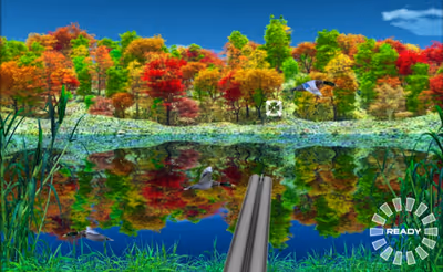 Duck Hunter Autumn Forest