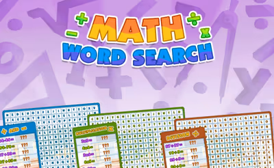 Math Word Search