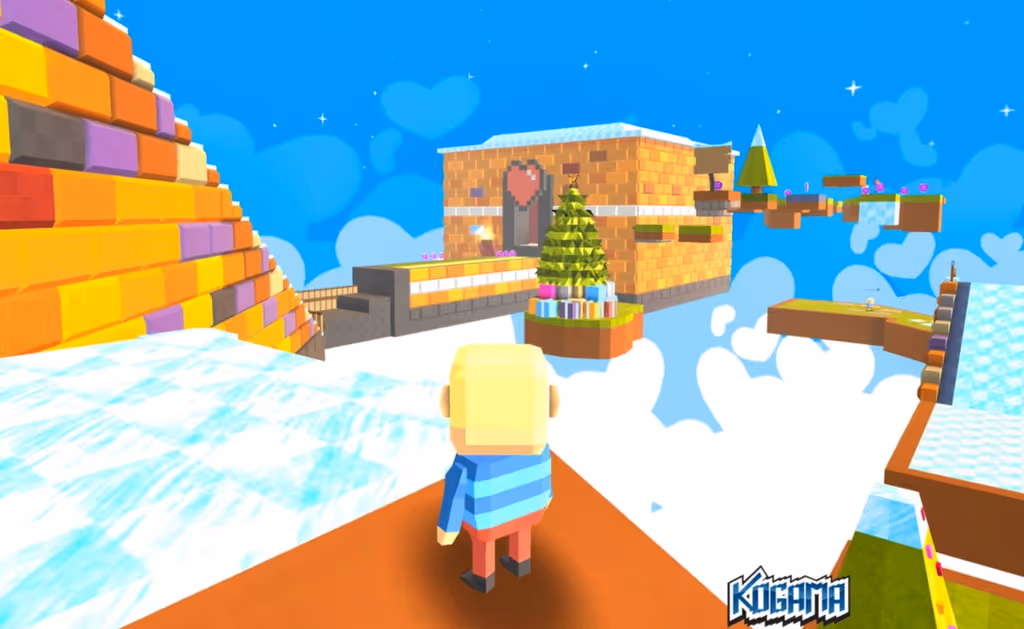 Kogama: Christmas Runner