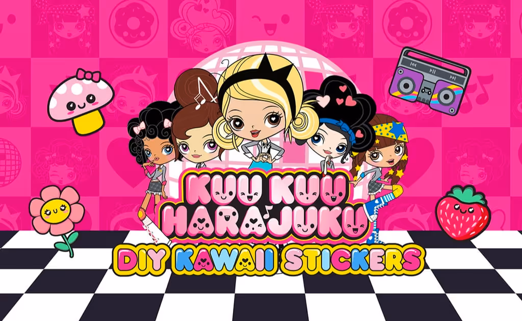 Kuu Kuu Harajuku: DIY Kawaii Stickers