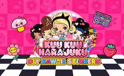 Kuu Kuu Harajuku: DIY Kawaii Stickers