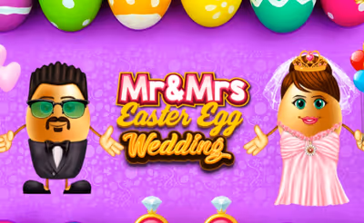 Mr & Mrs Easter Egg Wedding