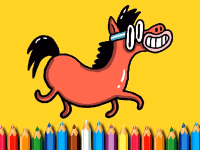 BTS Pony Coloring Book
