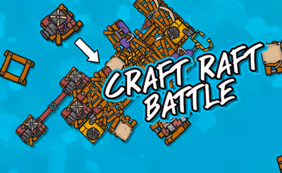 Craft Raft Battle