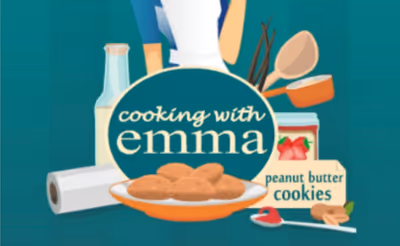 Peanut Butter Cookies - Cooking with Emma