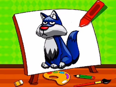 Easy Kids Coloring Walfs