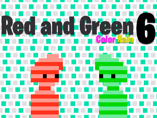Red and Green 6 Color Rain