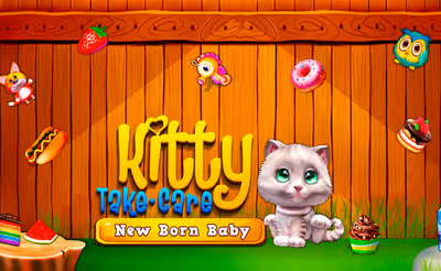 Kitty Take Care New Born Baby