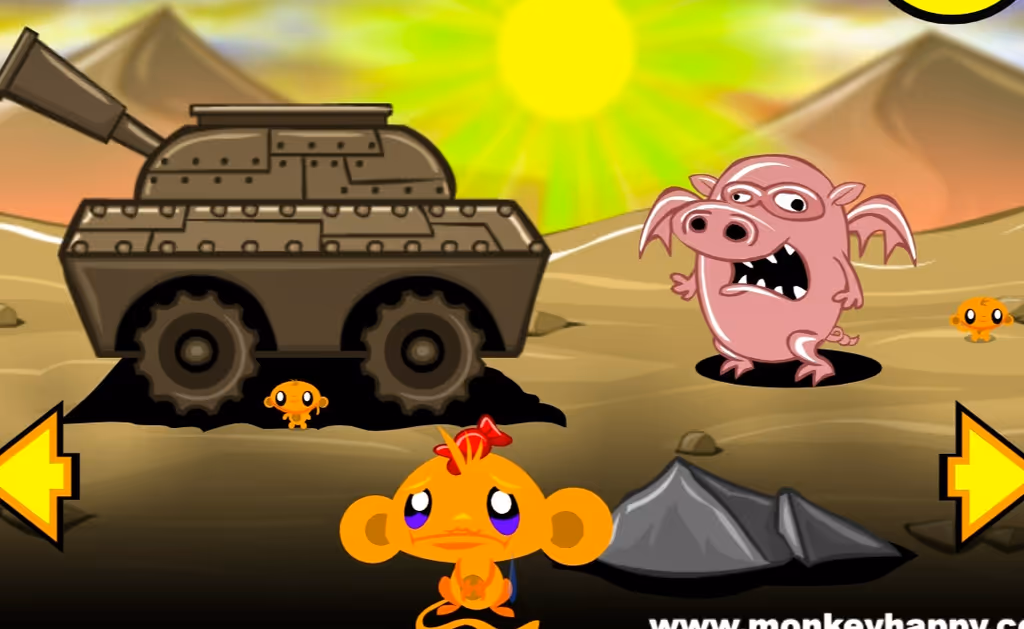 Monkey GO Happy: Stage 8