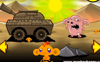 Monkey GO Happy: Stage 8
