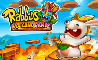 Rabbids Volcano Panic